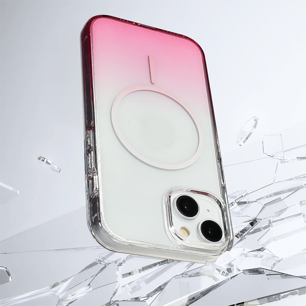 iPhone 15 Kılıf M-Safe Şarj Özellikli Zore Septik Silikon Kılıf