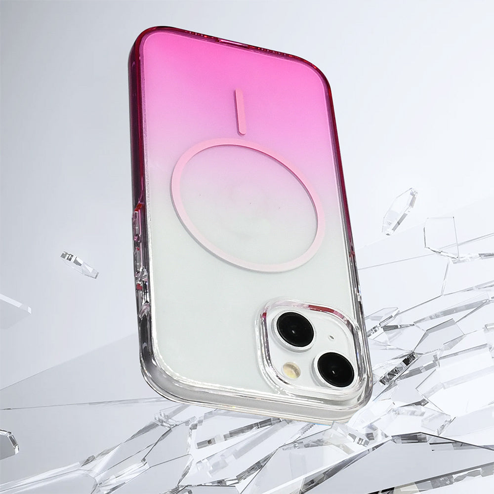 iPhone 15 Kılıf M-Safe Şarj Özellikli Zore Septik Silikon Kılıf