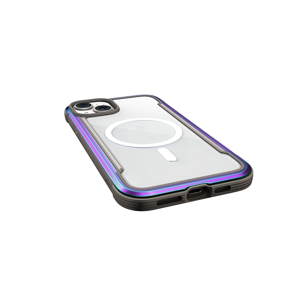 iPhone 15 Kılıf M-safe Şarj Özellikli Airbagli Raptic Shield Serisi Şeffaf Arka Yüzey Kılıf