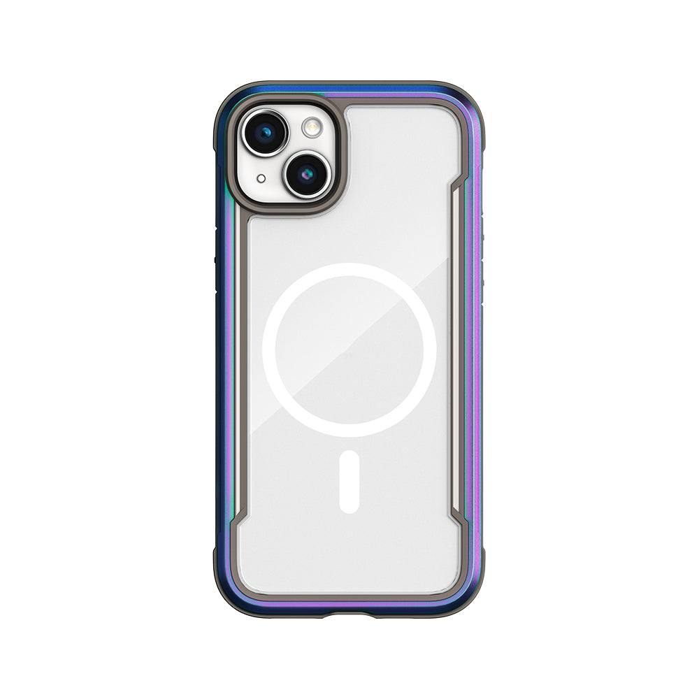 iPhone 15 Kılıf M-safe Şarj Özellikli Airbagli Raptic Shield Serisi Şeffaf Arka Yüzey Kılıf