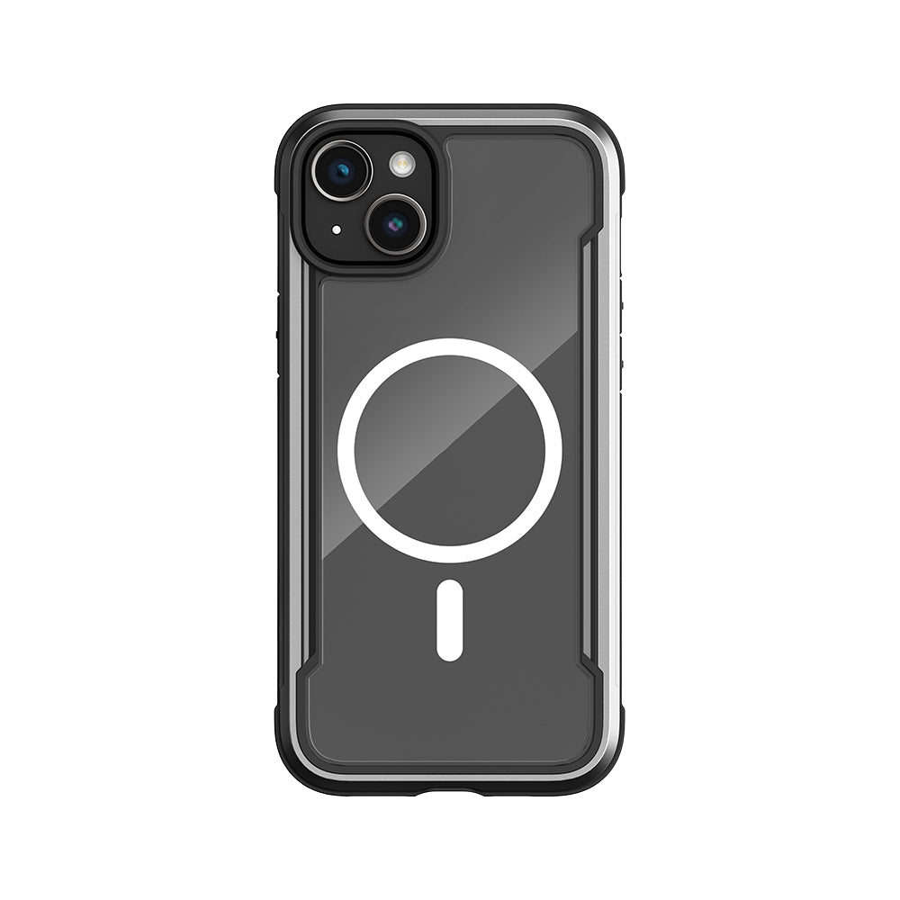 iPhone 15 Kılıf M-safe Şarj Özellikli Airbagli Raptic Shield Serisi Şeffaf Arka Yüzey Kılıf