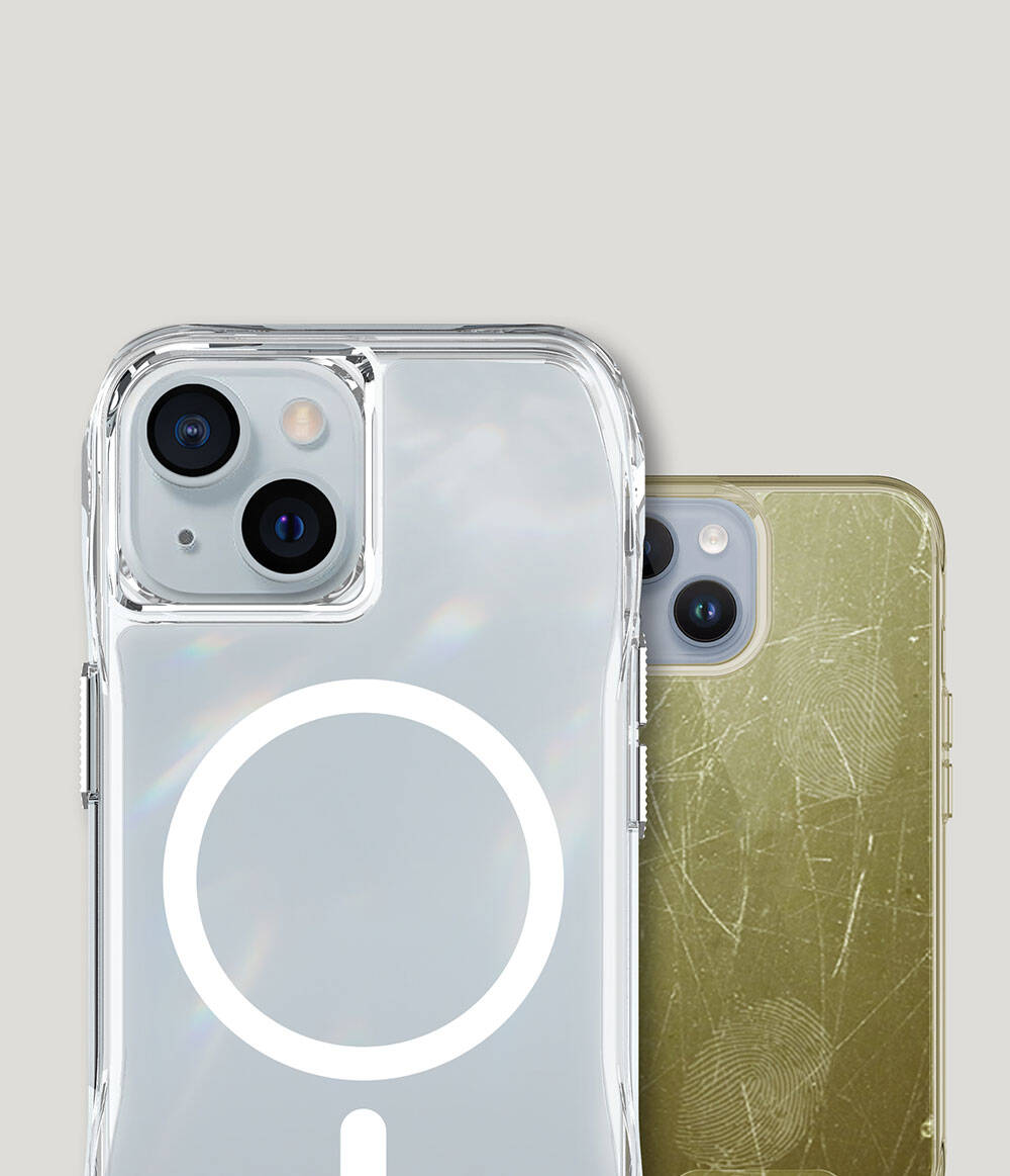 iPhone 15 Kılıf M-safe Şarj Özellikli Airbagli Şeffaf Zore İncek Kılıf