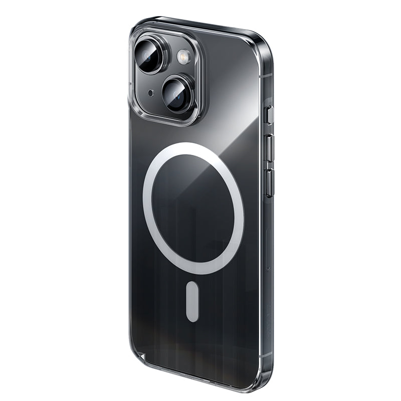 iPhone 15 Kılıf M-safe Şarj Özellikli Benks Crystal Serisi Şeffaf Kılıf