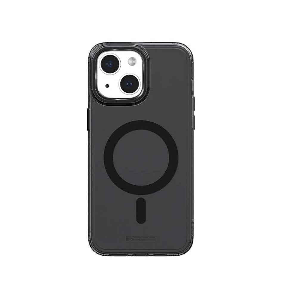 iPhone 15 Kılıf M-safe Şarj Özellikli Saydam Arka Yüzey Recci Crystal Color Serisi Kılıf