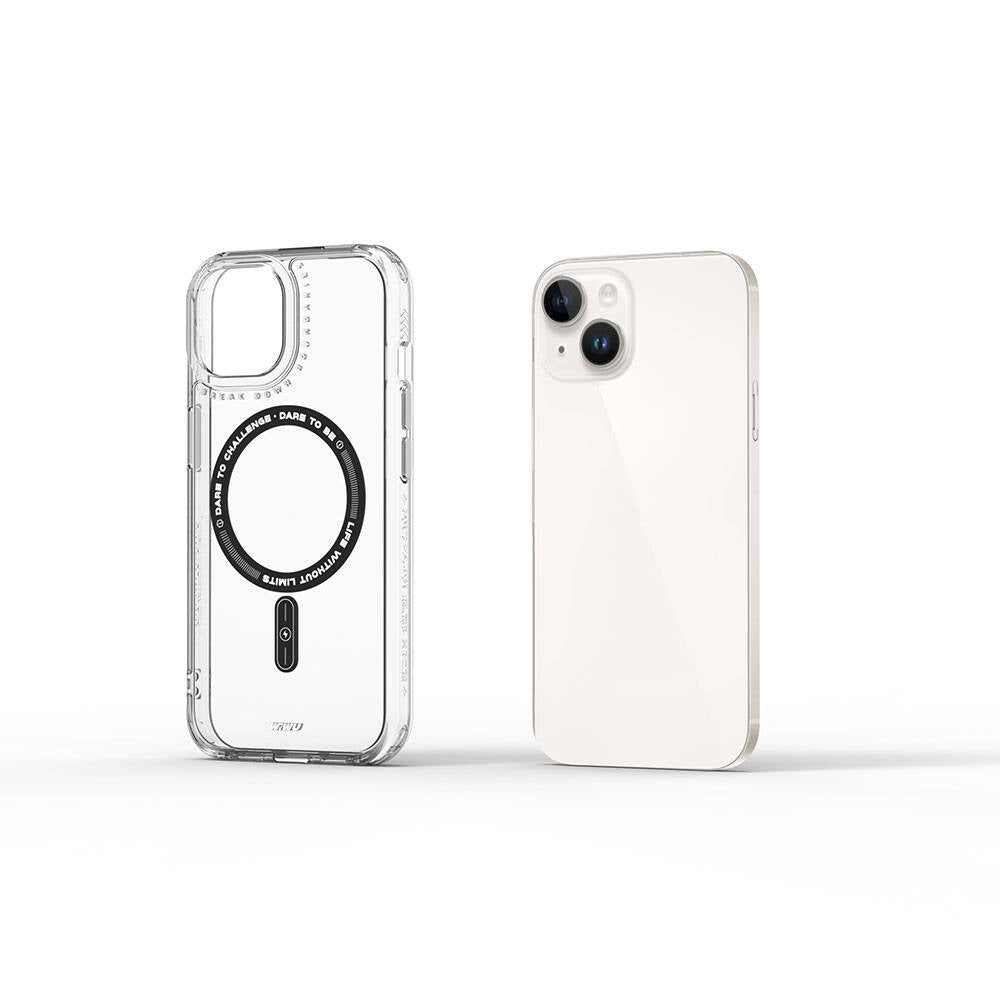 iPhone 15 Kılıf M-safe Şarj Özellikli Wiwu Basic Color J Serisi Kılıf