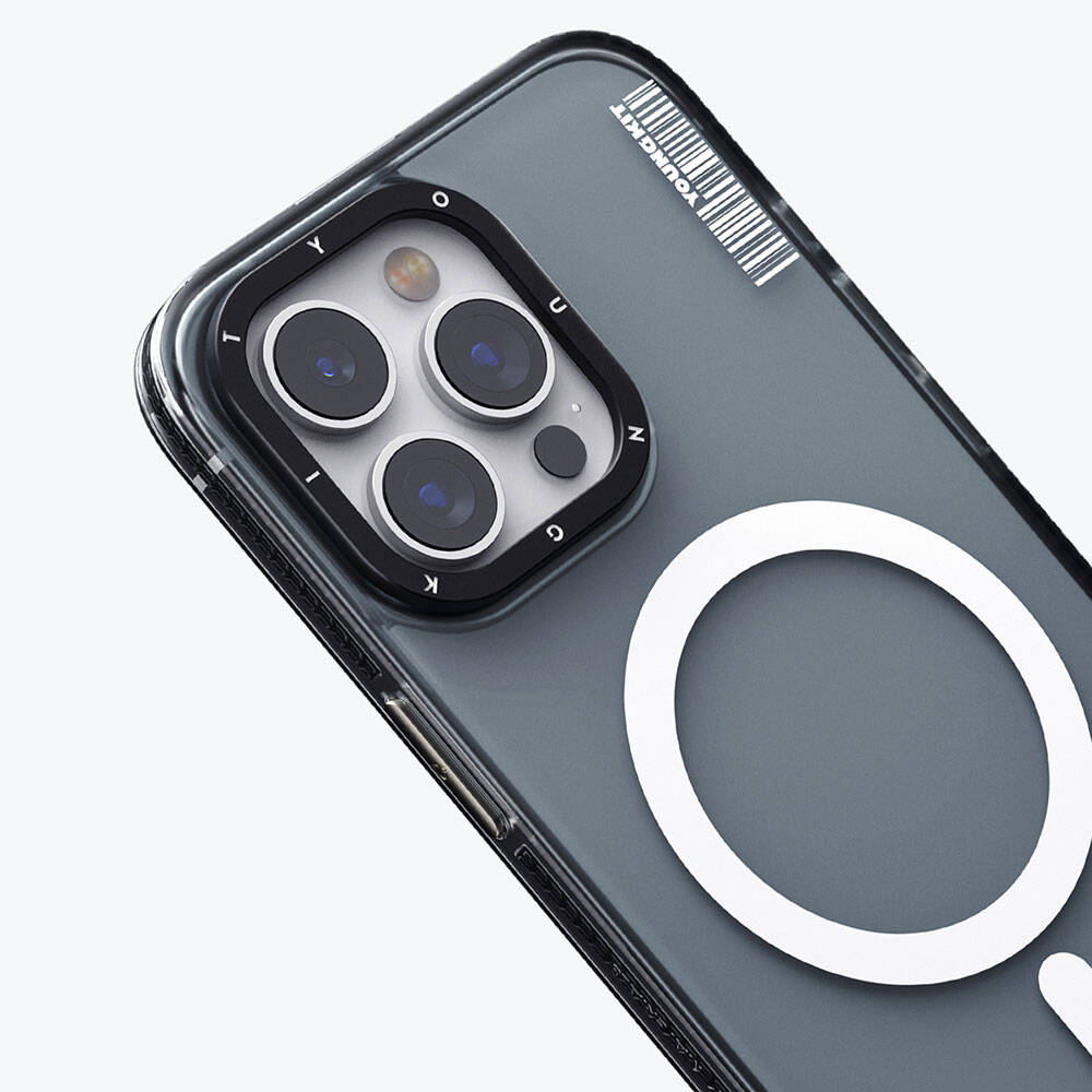 iPhone 15 Kılıf M-safe Şarj Özellikli Youngkit Jiansha Serisi Kılıf