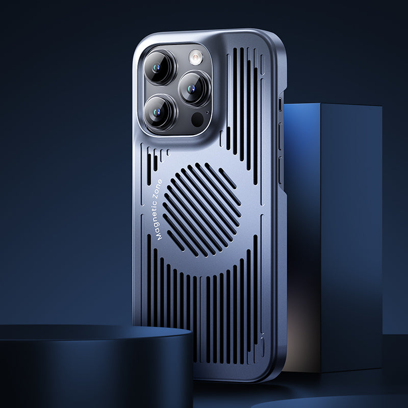 iPhone 15 Kılıf M-safe Şarj ve Soğutucu Özellikli Benks Biliz Kılıf