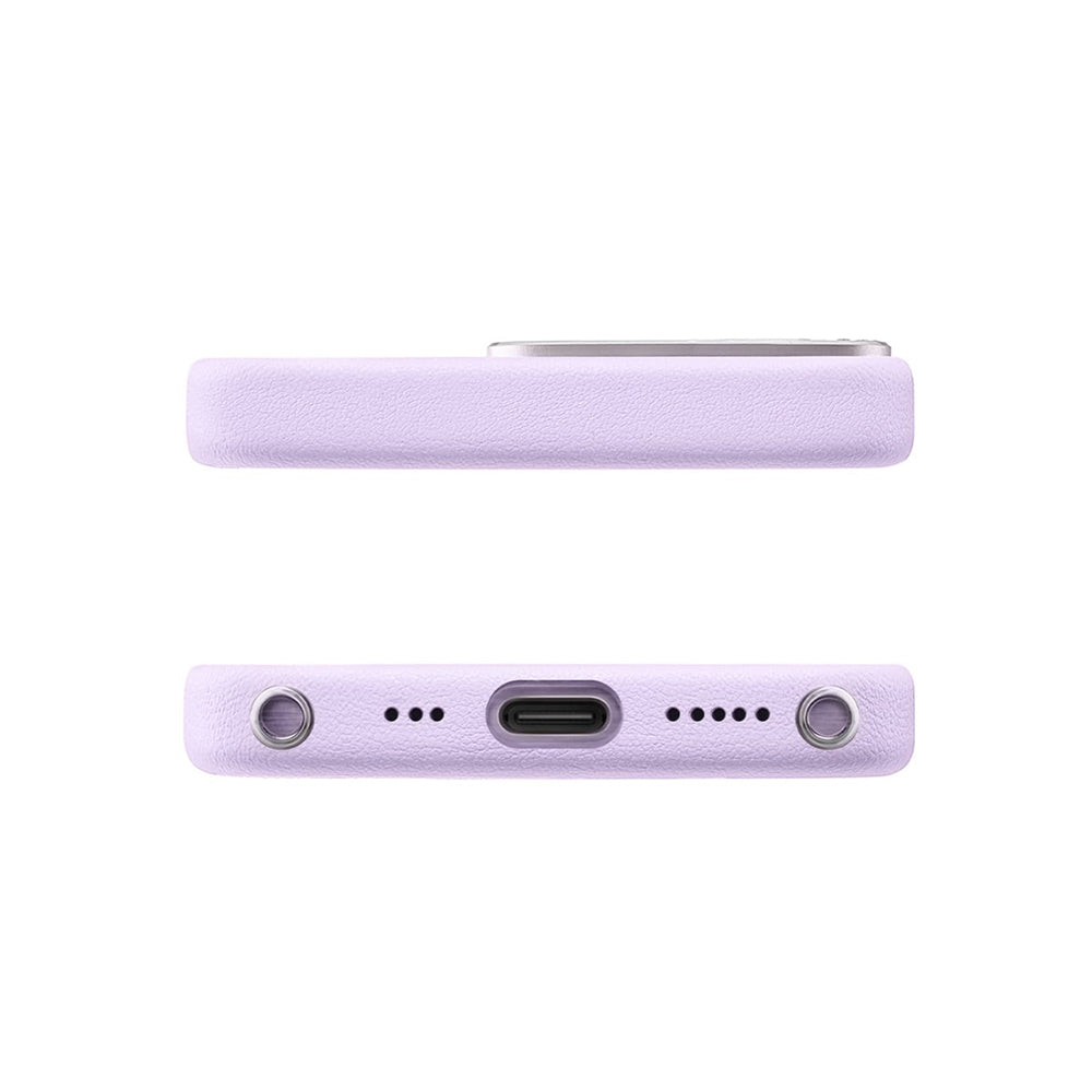 iPhone 15 Kılıf Suni Deri Tasarımlı Pynana Starry Serisi Kılıf