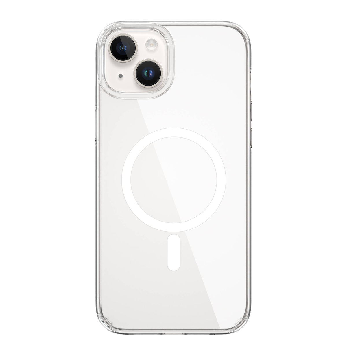 iPhone 15 Kılıf Wiwu FYY-014 M-safe Şarj Özellikli Şeffaf Kılıf