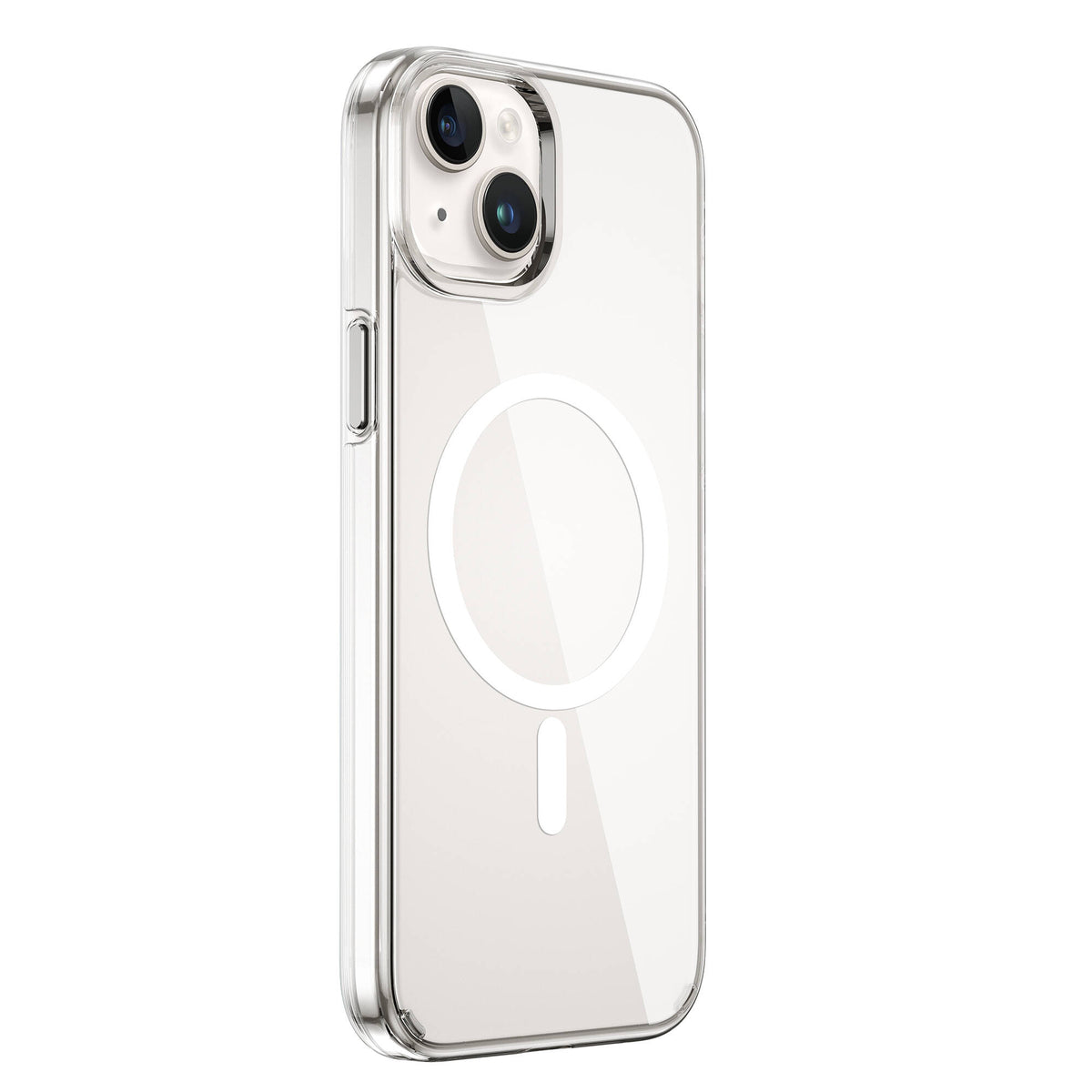 iPhone 15 Kılıf Wiwu FYY-014 M-safe Şarj Özellikli Şeffaf Kılıf