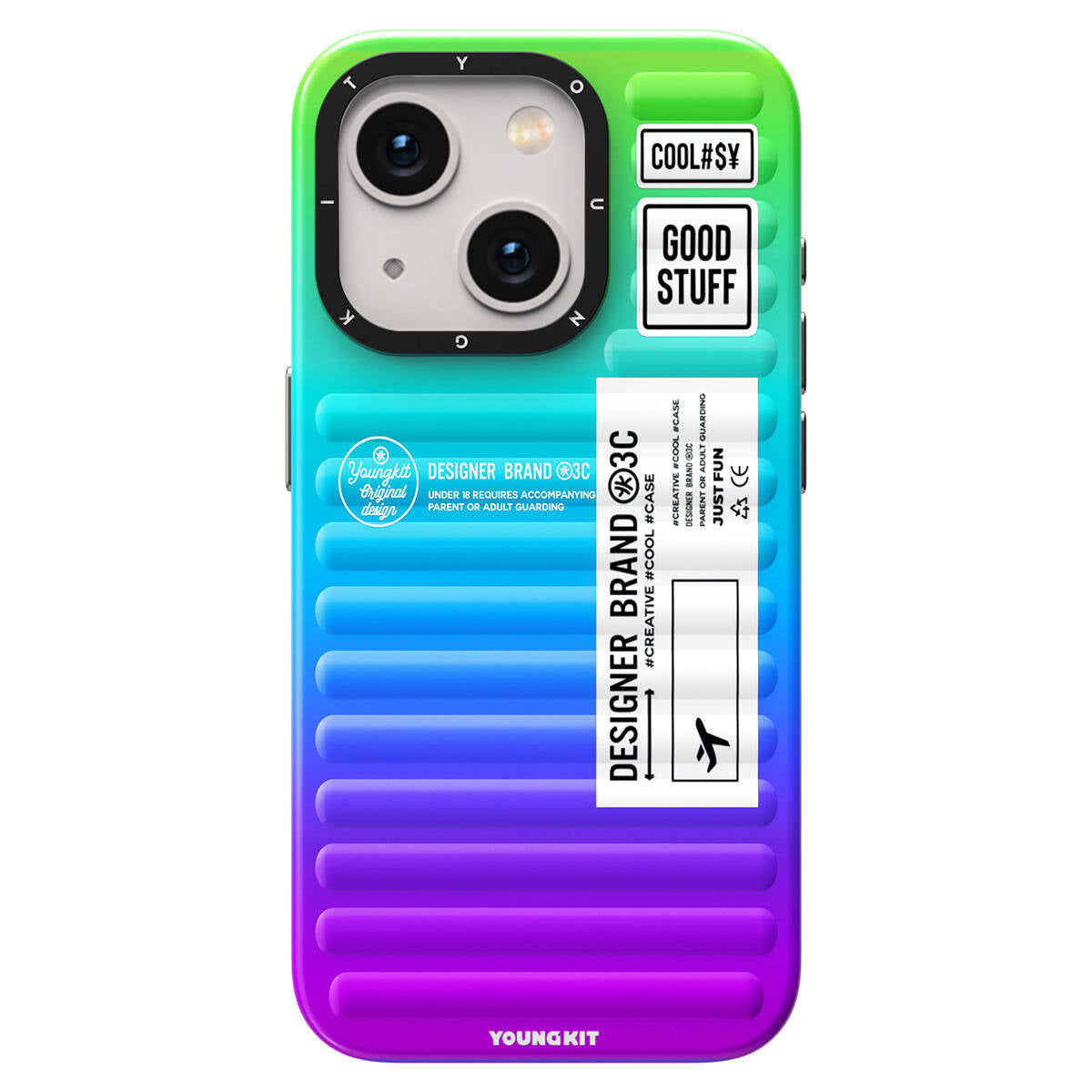 iPhone 15 Kılıf YoungKit The Secret Color Serisi Kılıf