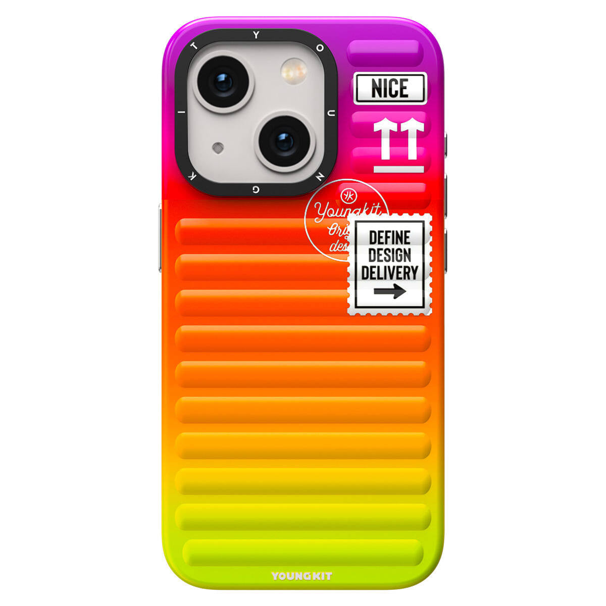 iPhone 15 Kılıf YoungKit The Secret Color Serisi Kılıf