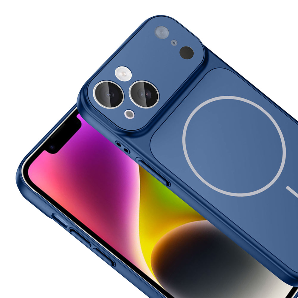 iPhone 15 Kılıf Zore M-Safe Şarj Özellikli Kamera Korumalı Formen Kılıf