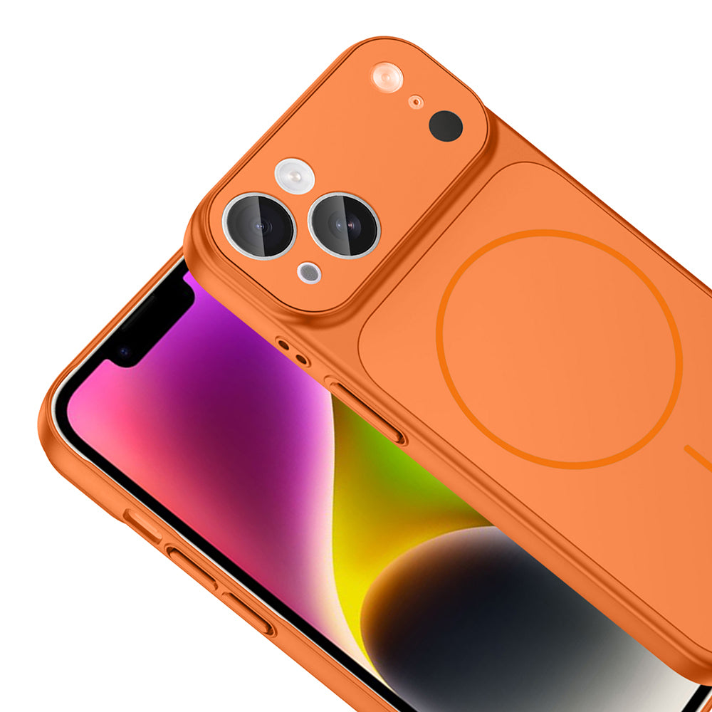 iPhone 15 Kılıf Zore M-Safe Şarj Özellikli Kamera Korumalı Formen Kılıf