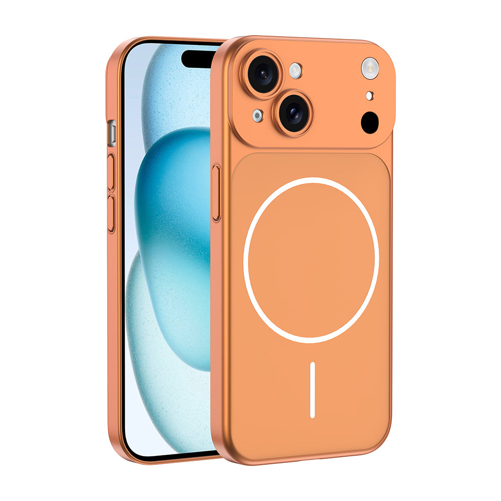 iPhone 15 Kılıf Zore M-Safe Şarj Özellikli Kamera Korumalı Spark Kılıf