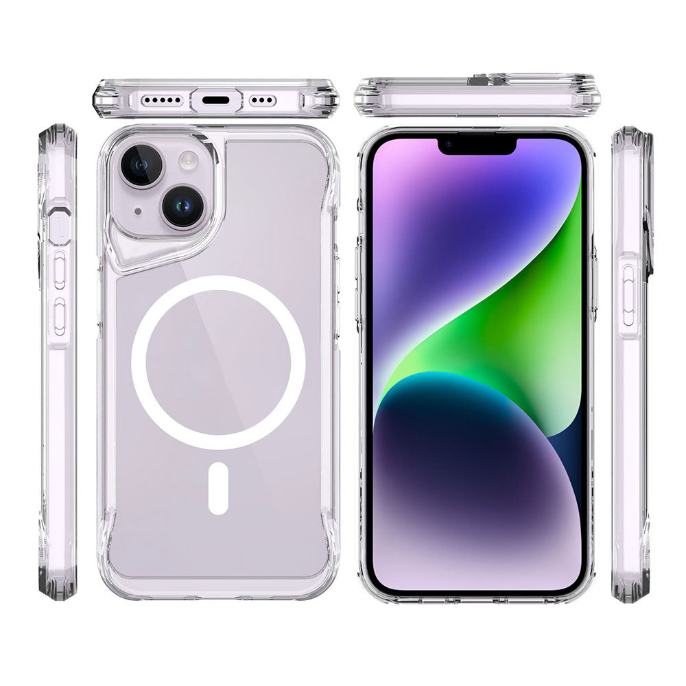 iPhone 15 Kılıf Zore M-safe Şarj Özellikli T-Max M-safe Kılıf