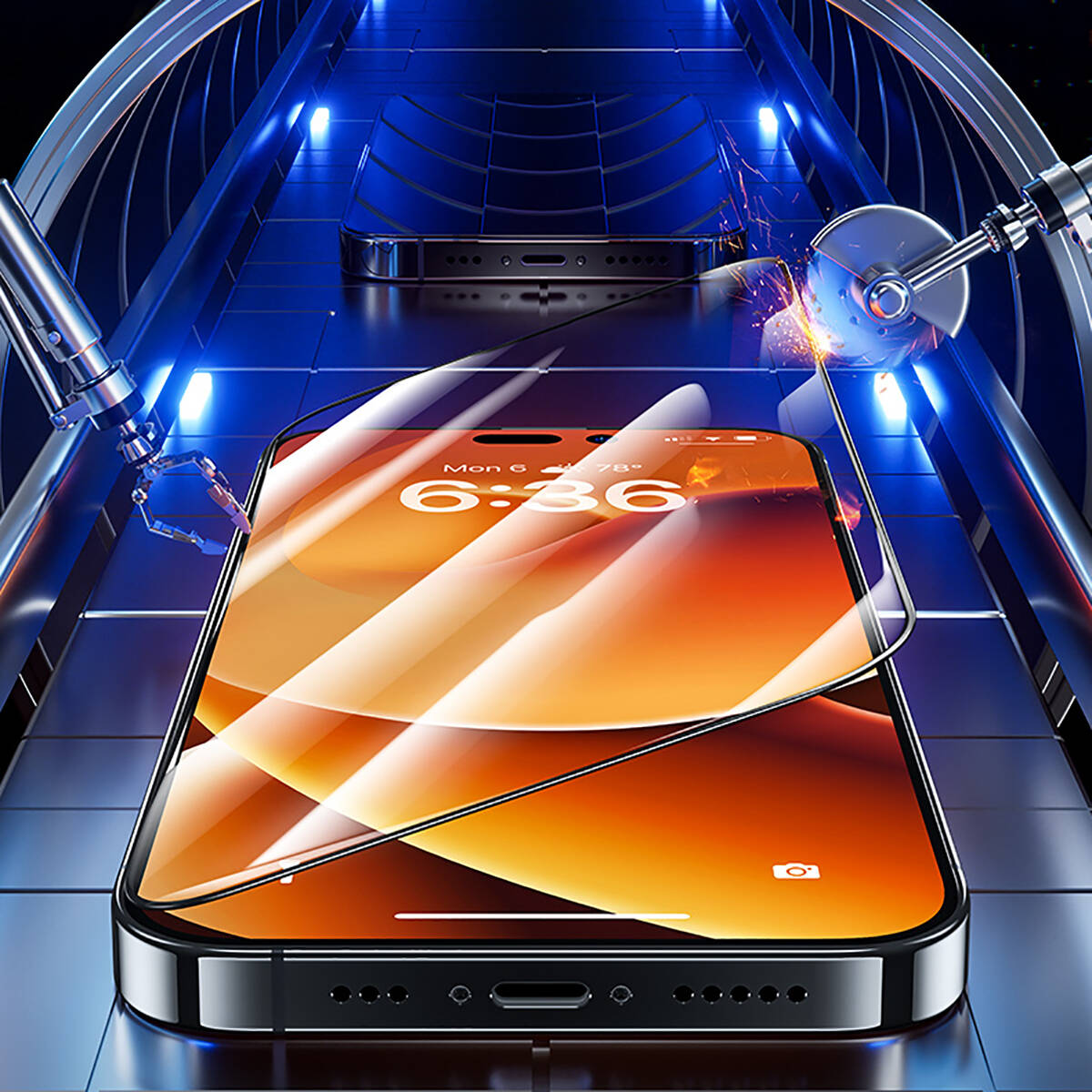 iPhone 15 Plus Benks Air Shield Ekran Koruyucu 10 Adet