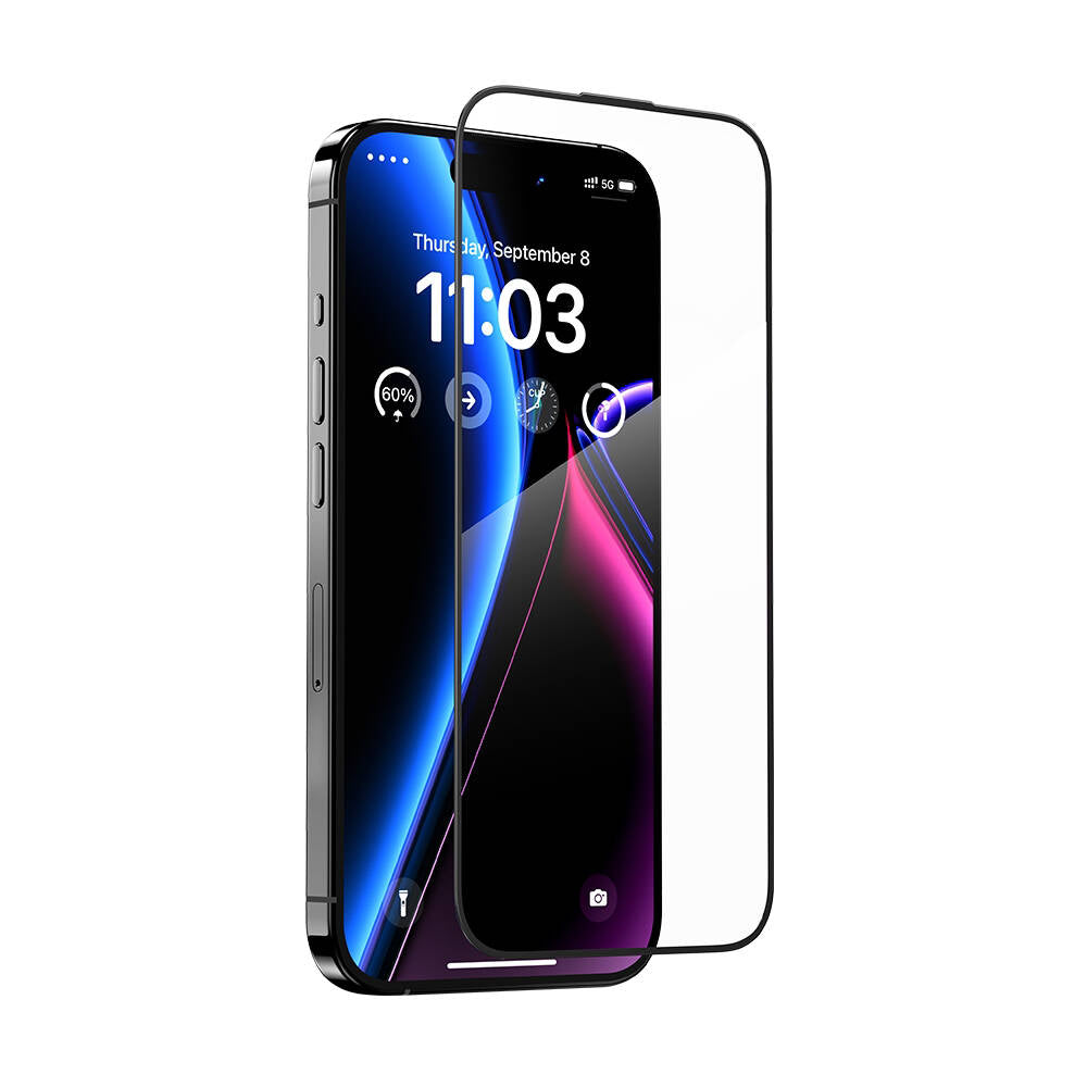 iPhone 15 Plus Benks Glass Warrior HD Cam Ekran Koruyucu + Kolay Uygulama Aparatlı
