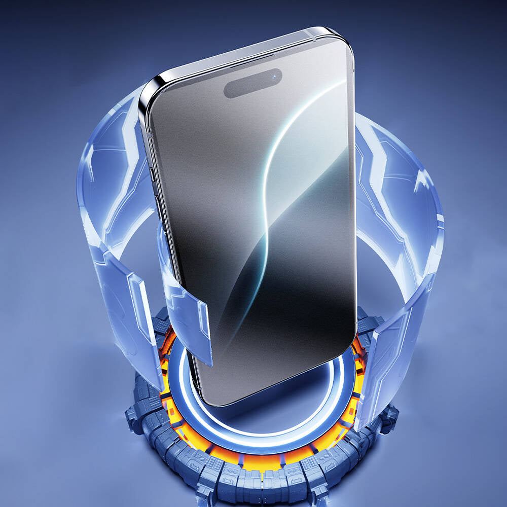 iPhone 15 Plus Benks JoyTouch Mat Oyun Ekran Koruyucu + Kolay Uygulama Aparatı