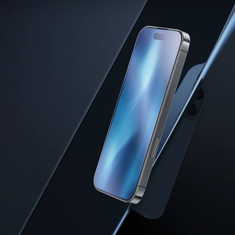 iPhone 15 Plus Benks JoyTouch Mat Oyun Ekran Koruyucu + Kolay Uygulama Aparatı