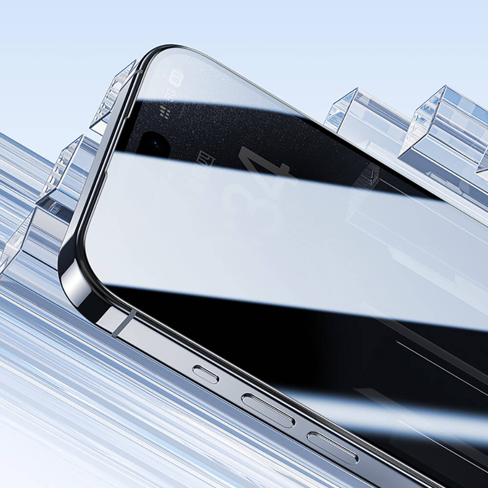 iPhone 15 Plus Benks Ultra Shield 0.4mm Ekran Koruyucu + Kolay Uygulama Aparatlı