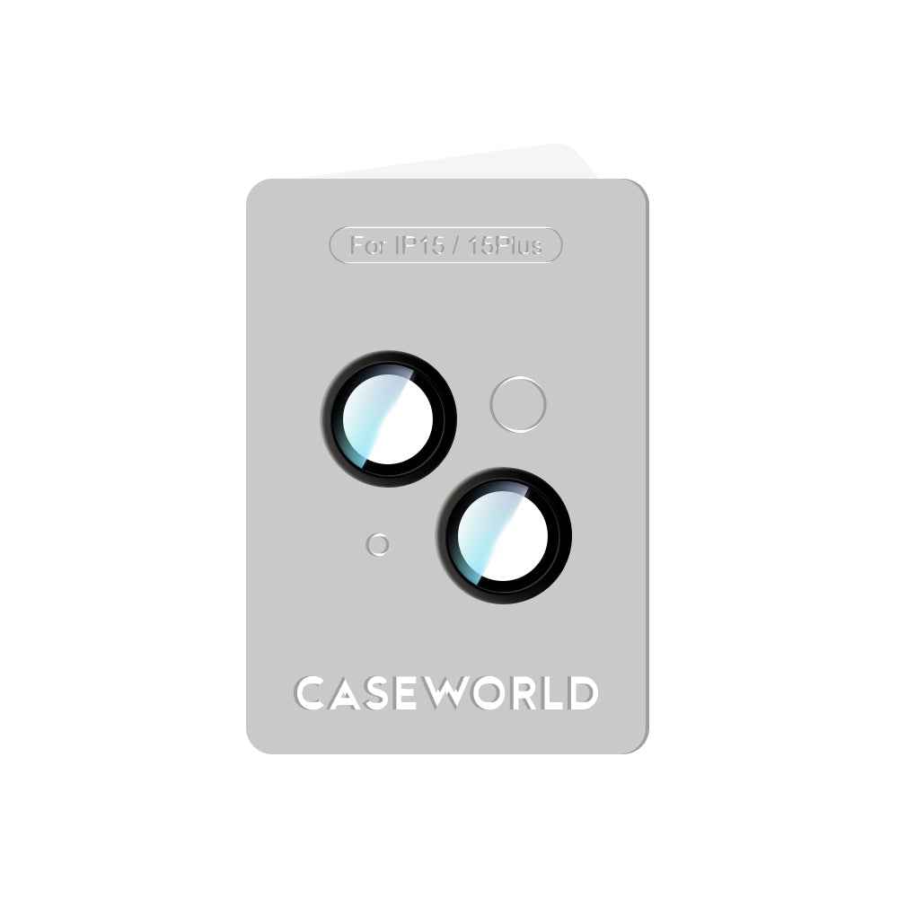 iPhone 15 Plus CaseWorld Alloy Serisi Oleofobik Anti Reflective Kamera Lens Koruyucu