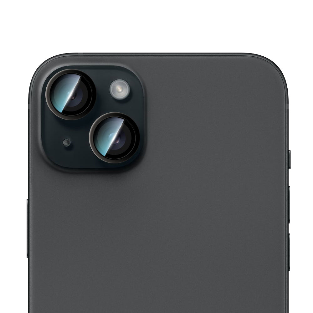 iPhone 15 Plus CaseWorld Alloy Serisi Oleofobik Anti Reflective Kamera Lens Koruyucu