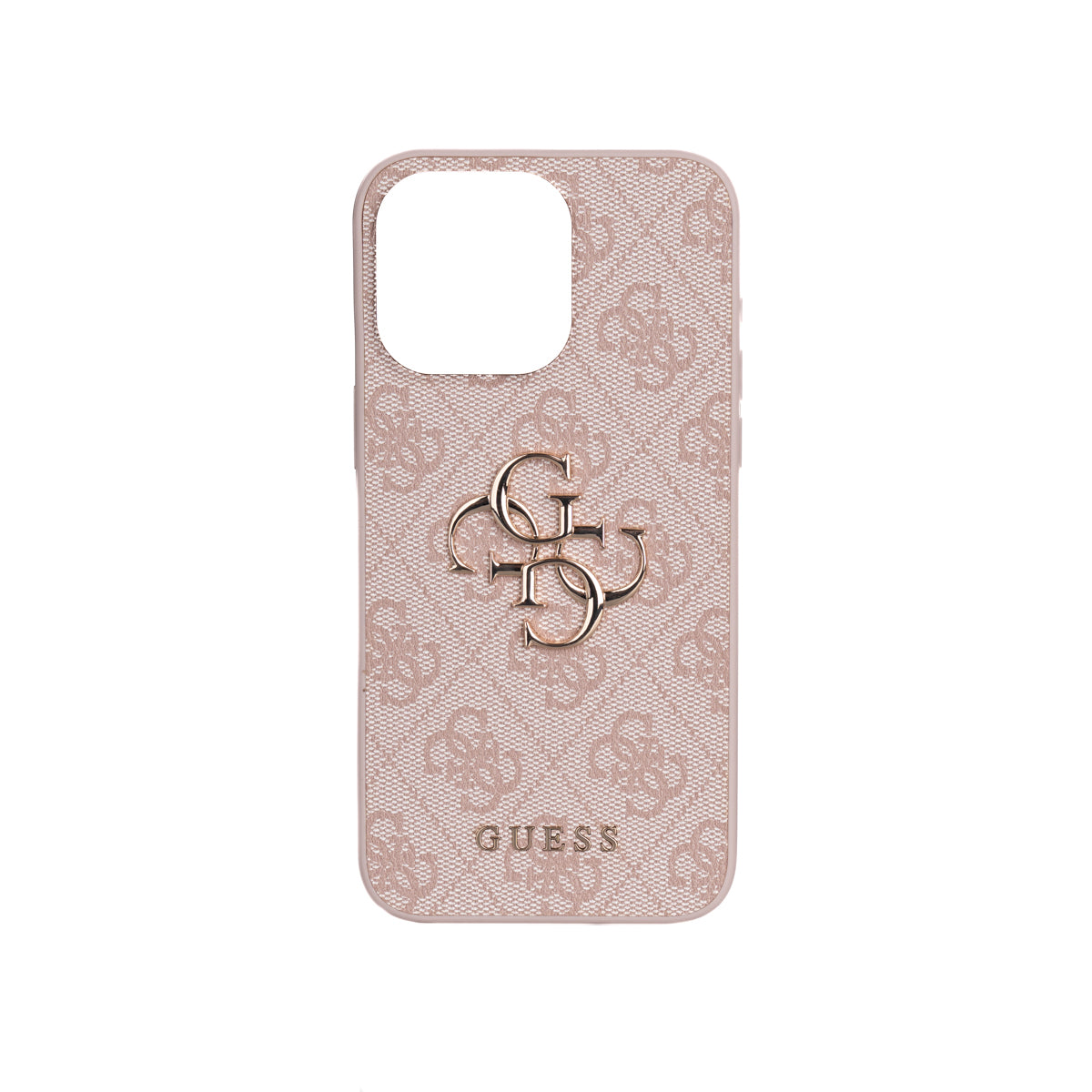 iPhone 15 Plus Kılıf Guess Orijinal Lisanslı PU Deri 4G Büyük Metal Logolu Çapraz Vücut Askılı Kılıf