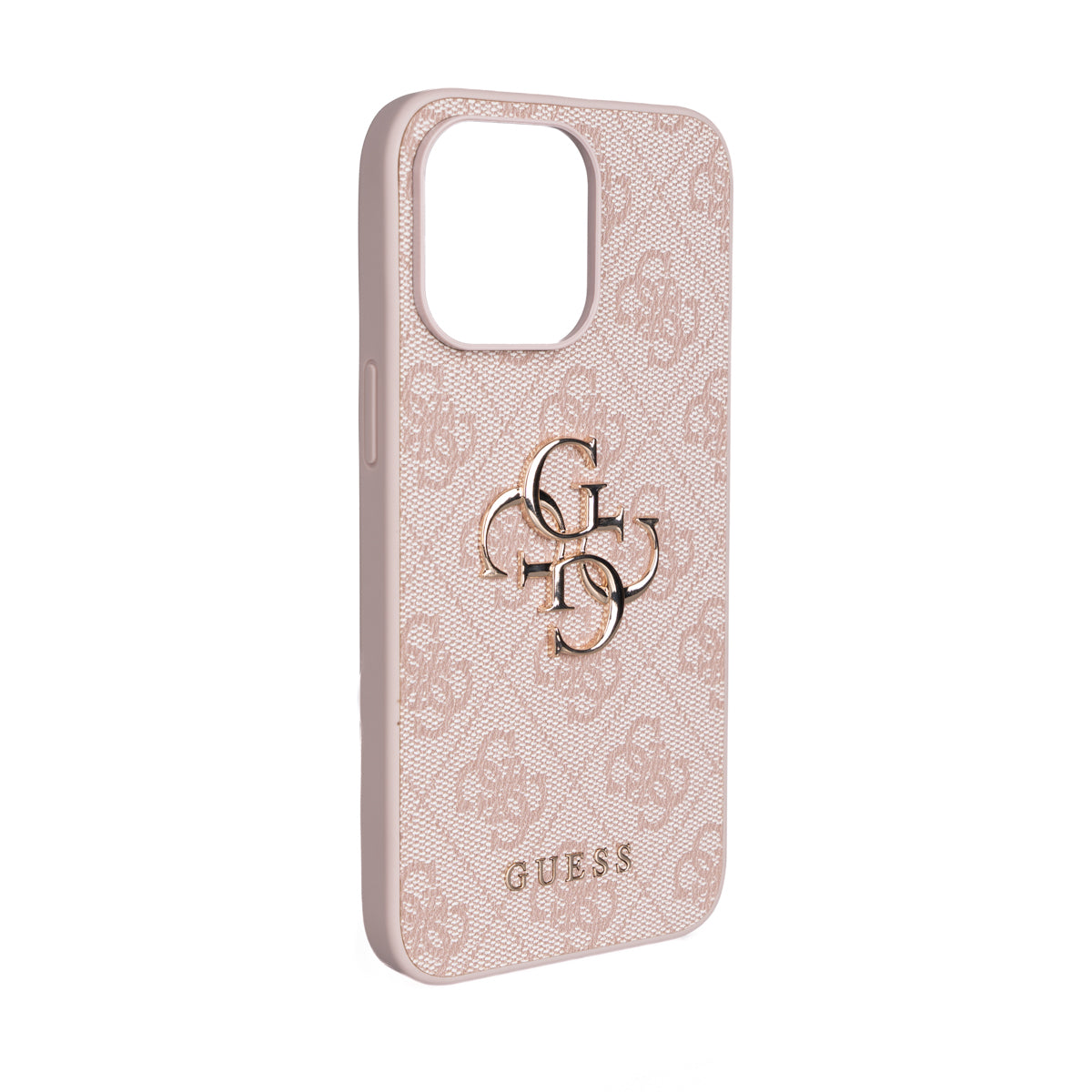 iPhone 15 Plus Kılıf Guess Orijinal Lisanslı PU Deri 4G Büyük Metal Logolu Çapraz Vücut Askılı Kılıf
