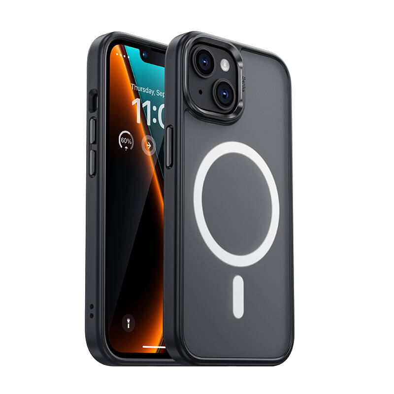 iPhone 15 Plus Kılıf M-safe Şarj Özellikli Benks Mist Protective Kılıf