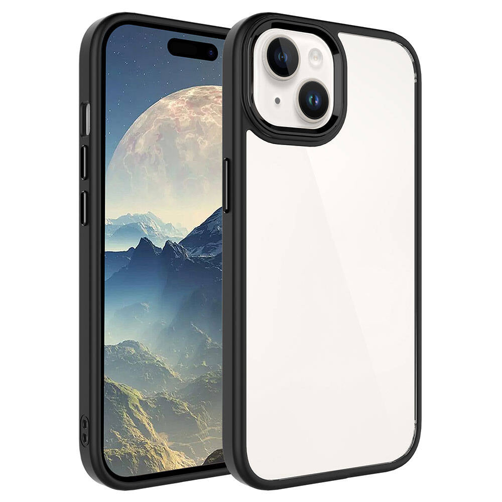 iPhone 15 Plus Kılıf Zore Krom Kılıf
