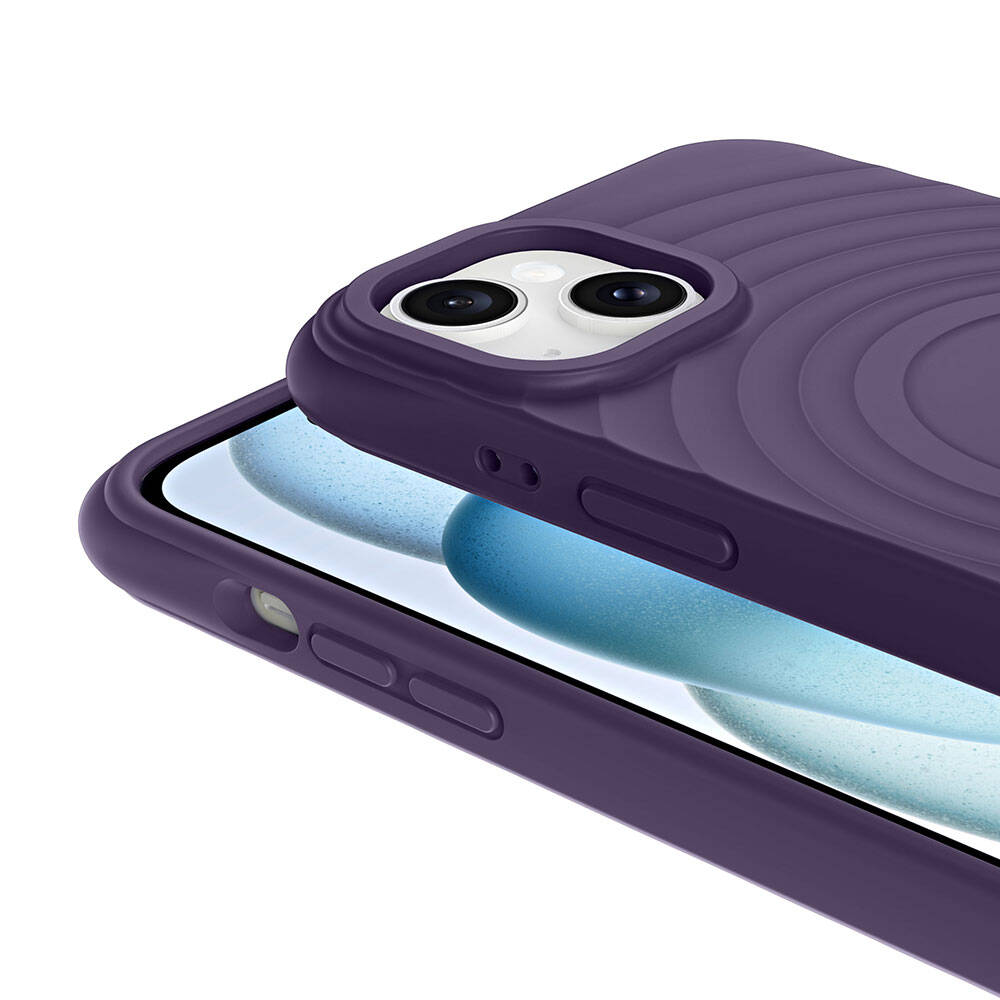 iPhone 15 Plus M-safe Şarj Özellikli Airbagli Mat Görünümlü Zore Hepi Kılıf