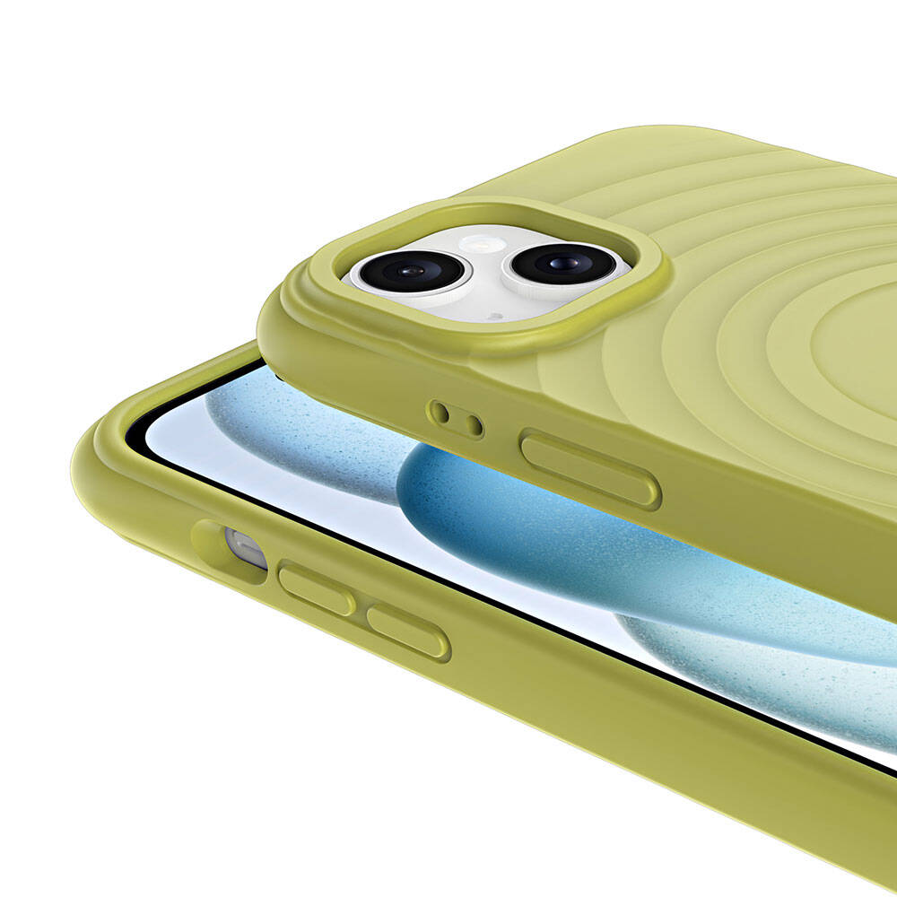iPhone 15 Plus M-safe Şarj Özellikli Airbagli Mat Görünümlü Zore Hepi Kılıf