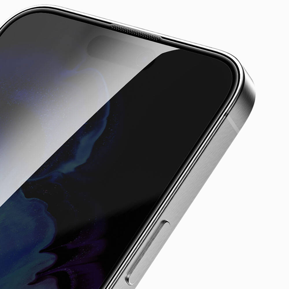 iPhone 15 Plus Recci RSP-A18AP Privacy Temperli Cam Ekran Koruyucu