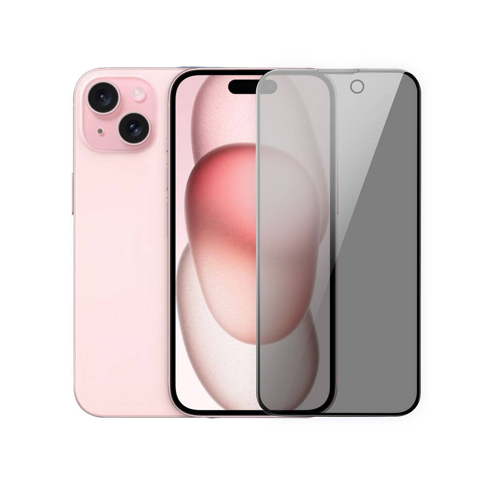 iPhone 15 Plus Wiwu iPrivacy HD Anti-Peep Ekran Koruyucu