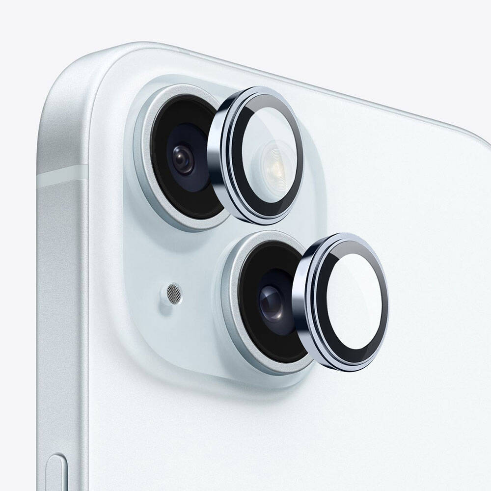 iPhone 15 Plus Wiwu Lens Guard Metal Kamera Lens Koruyucu