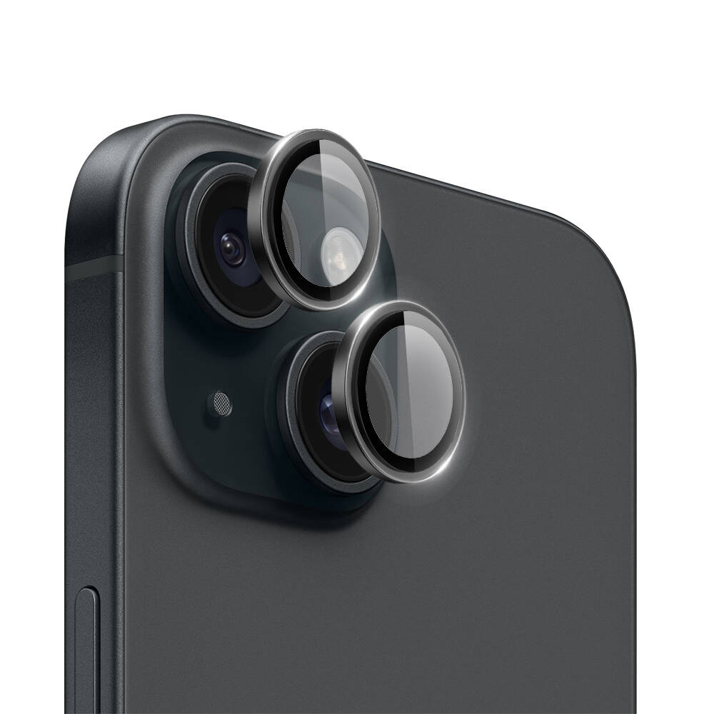 iPhone 15 Plus Wiwu LG-004 PVD Lens Guard Metal Kamera Lens Koruyucu