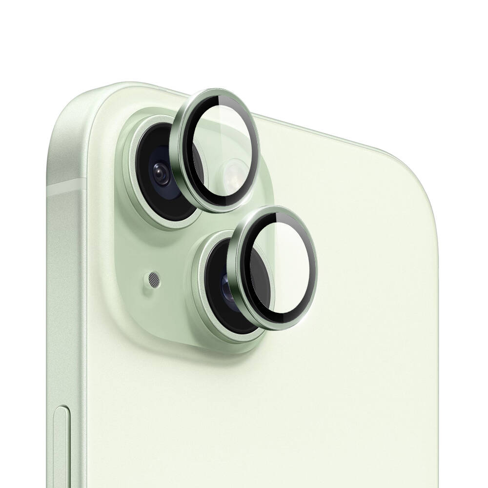 iPhone 15 Plus Wiwu LG-004 PVD Lens Guard Metal Kamera Lens Koruyucu