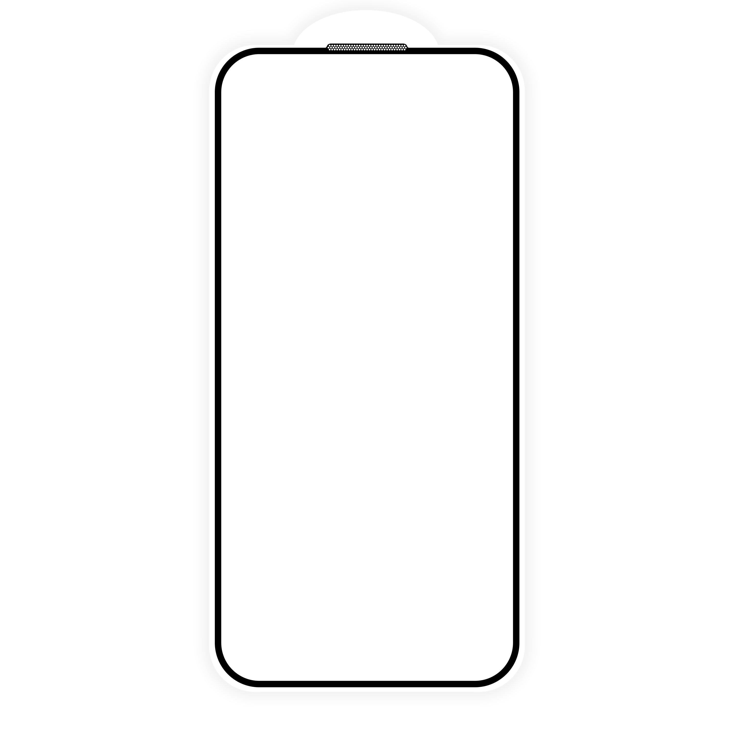 iPhone 15 Pro Ahize Toz Önleyici Zore Anti-Dust Temperli Ekran Koruyucu