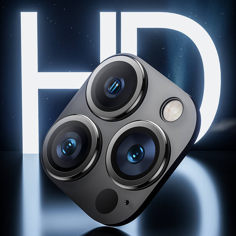 iPhone 15 Pro Benks DR Safir Kamera Lens Koruyucu