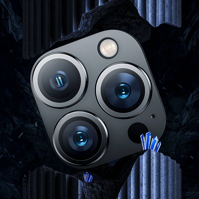 iPhone 15 Pro Benks DR Safir Kamera Lens Koruyucu