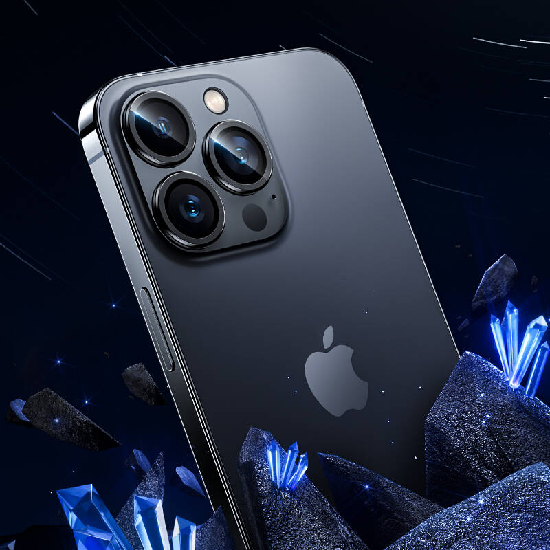 iPhone 15 Pro Benks DR Safir Kamera Lens Koruyucu