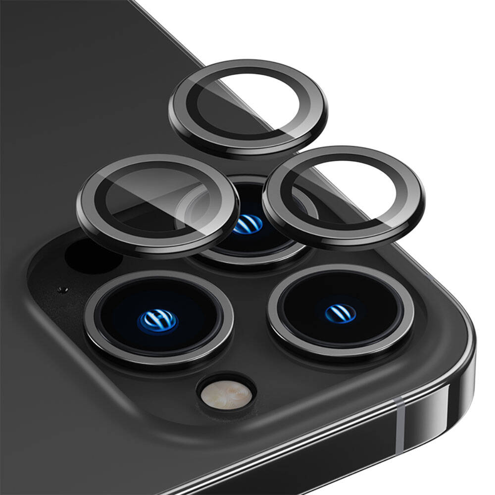 iPhone 15 Pro Benks DR Safir Kamera Lens Koruyucu