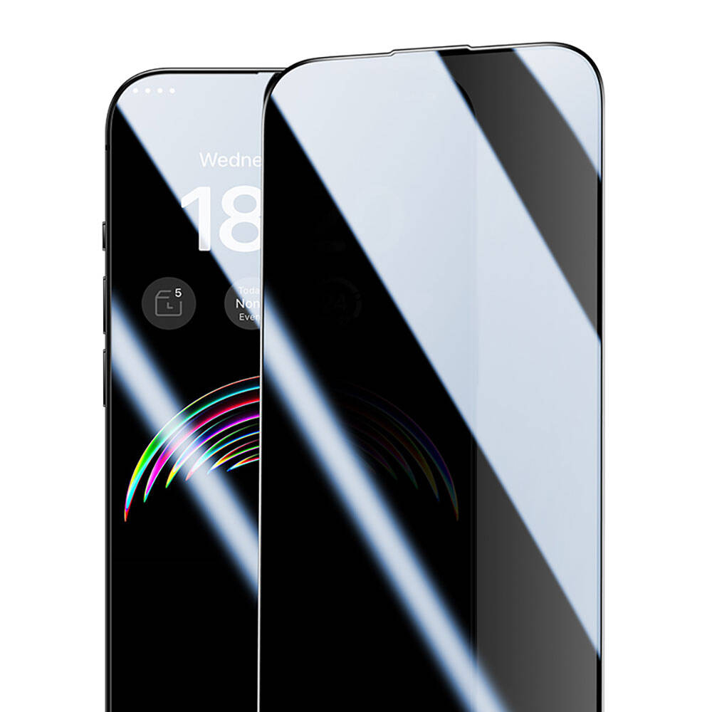 iPhone 15 Pro Benks V Pro Ultra Shield Privacy 0.3mm Ekran Koruyucu + Kolay Uygulama Aparatlı