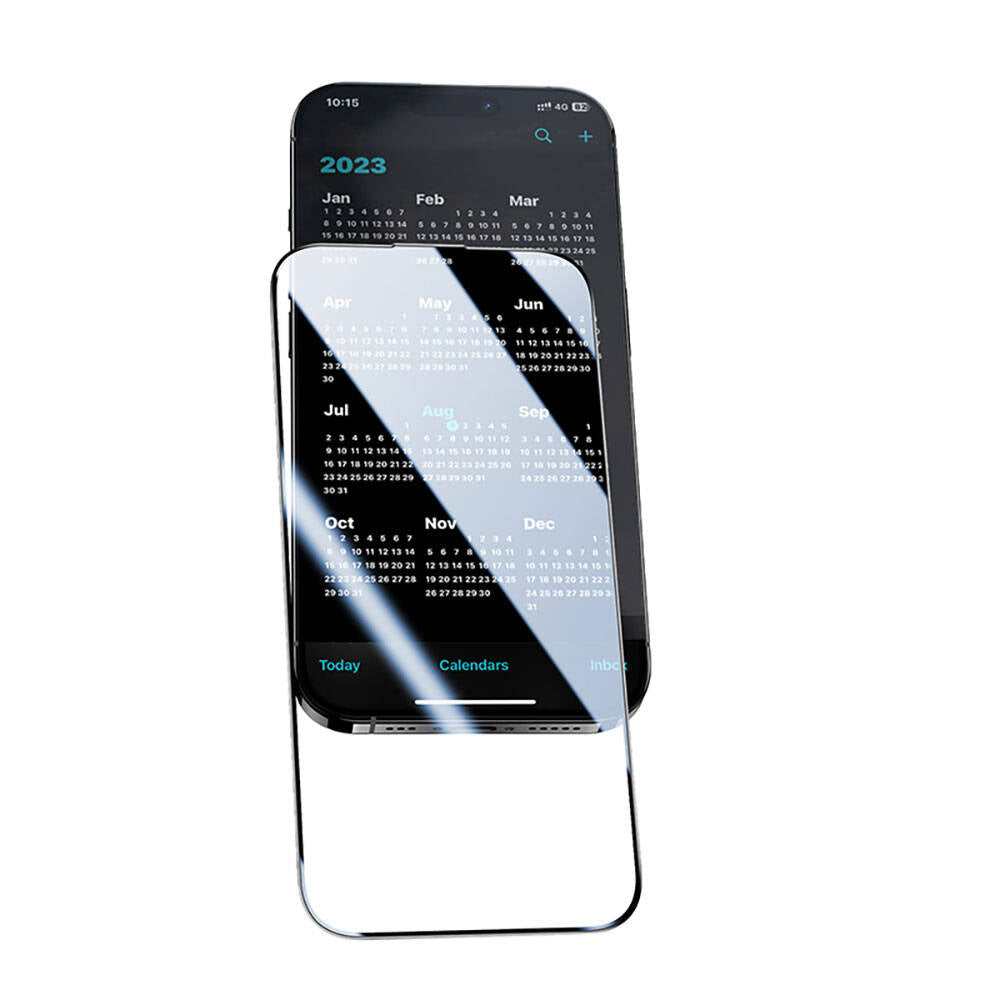 iPhone 15 Pro Benks V Pro Ultra Shield Privacy 0.3mm Ekran Koruyucu + Kolay Uygulama Aparatlı