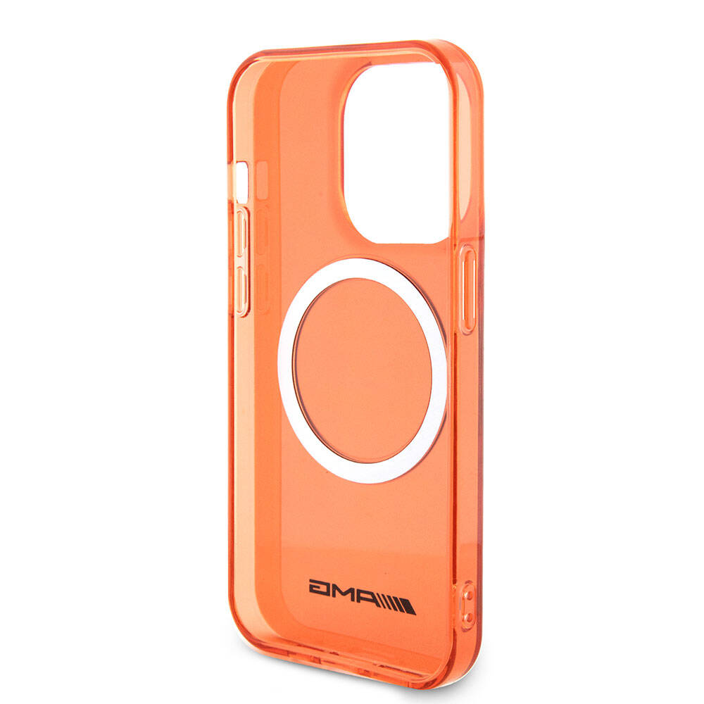 iPhone 15 Pro Kılıf AMG Orijinal Lisanslı M-safe Şarj Özellikli Transparan Kılıf