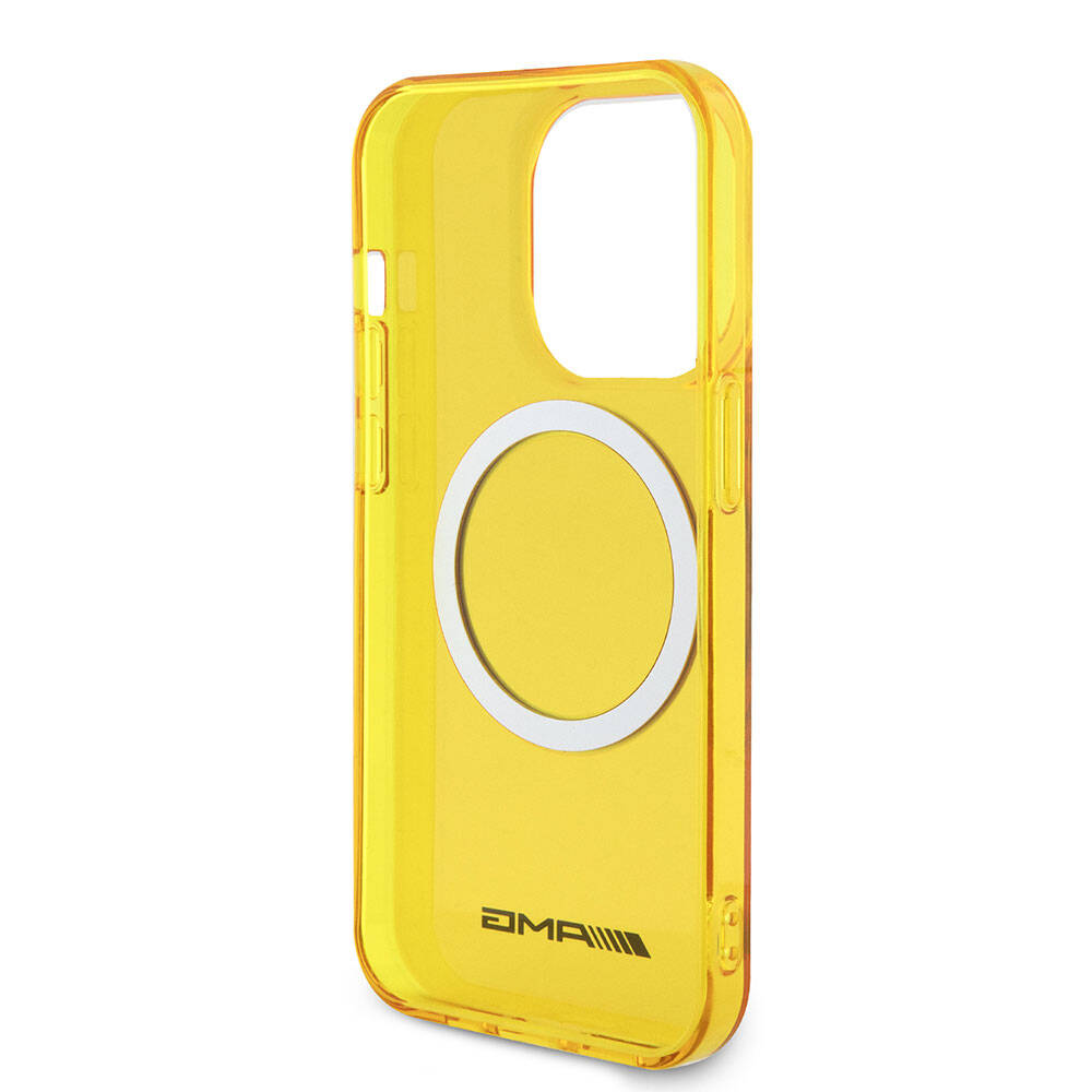iPhone 15 Pro Kılıf AMG Orijinal Lisanslı M-safe Şarj Özellikli Transparan Kılıf