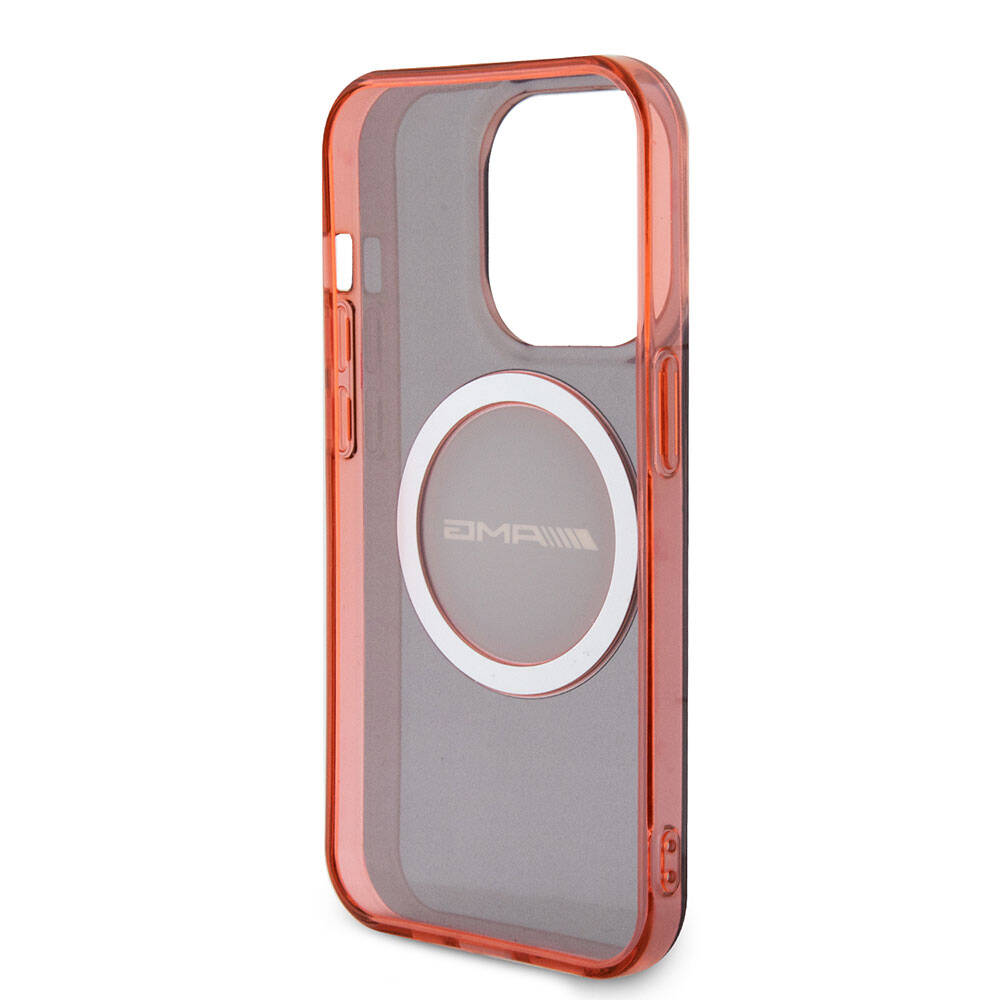 iPhone 15 Pro Kılıf AMG Orijinal Lisanslı M-safe Şarj Özellikli Transparan Timeless Kılıf