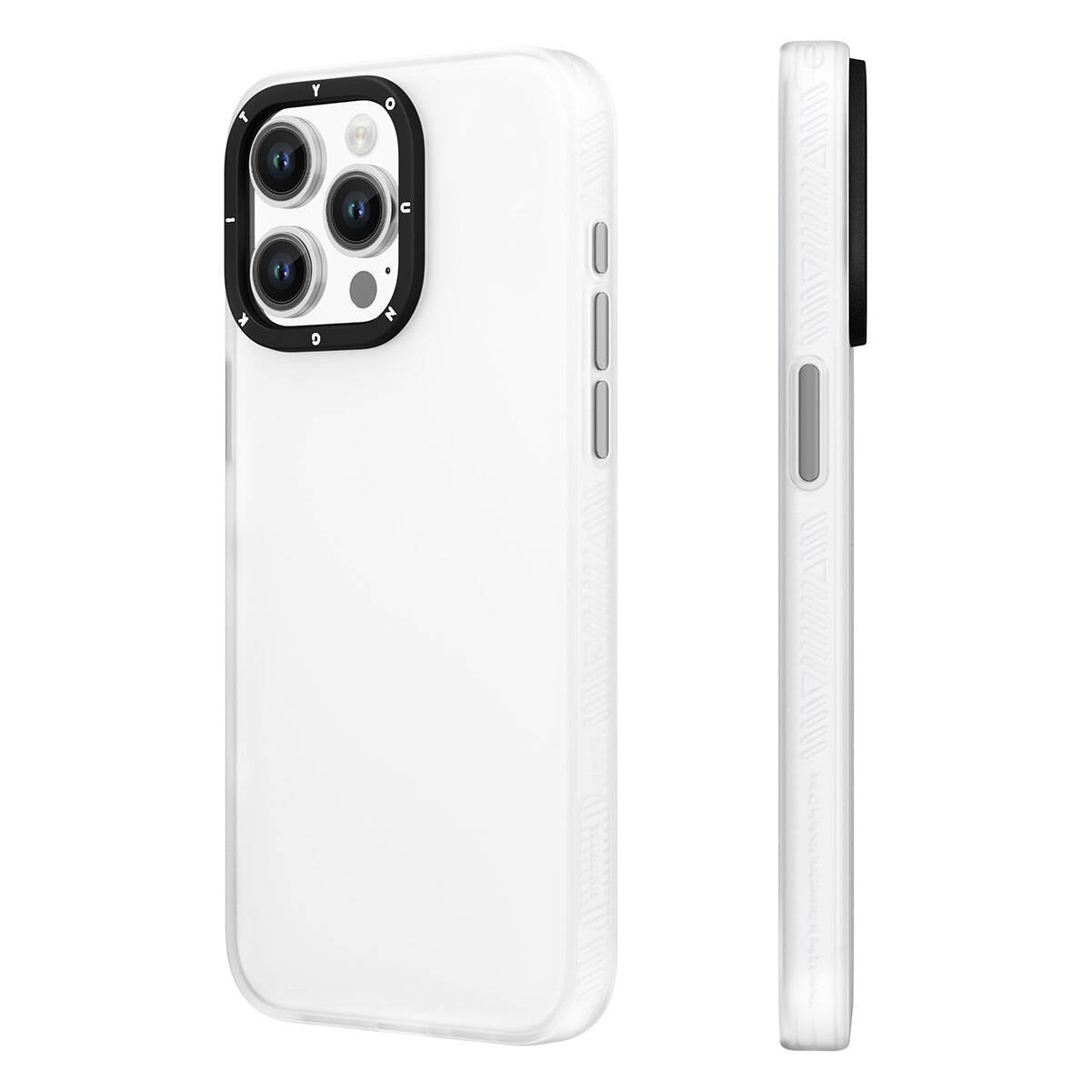 iPhone 15 Pro Kılıf Buzlu Mat Tasarım Youngkit Hidden Sand Serisi Kılıf