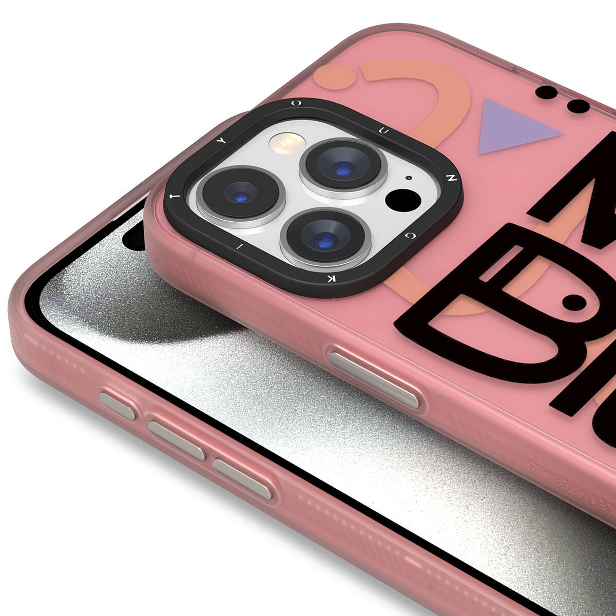 iPhone 15 Pro Kılıf Desenli Youngkit Happy Hearth Serisi Kılıf